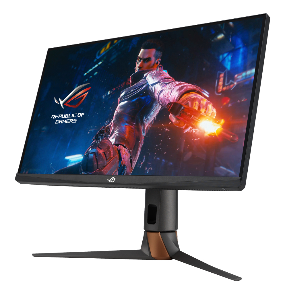 华硕ASUS ROG Swift 360Hz PG27AQN，采用米兰·(milan)全新可支持ULMB2技术的高阶电竞显示器，为电竞玩家打造突破以往的急速游戏体验。（图片来源：ASUS提供）
