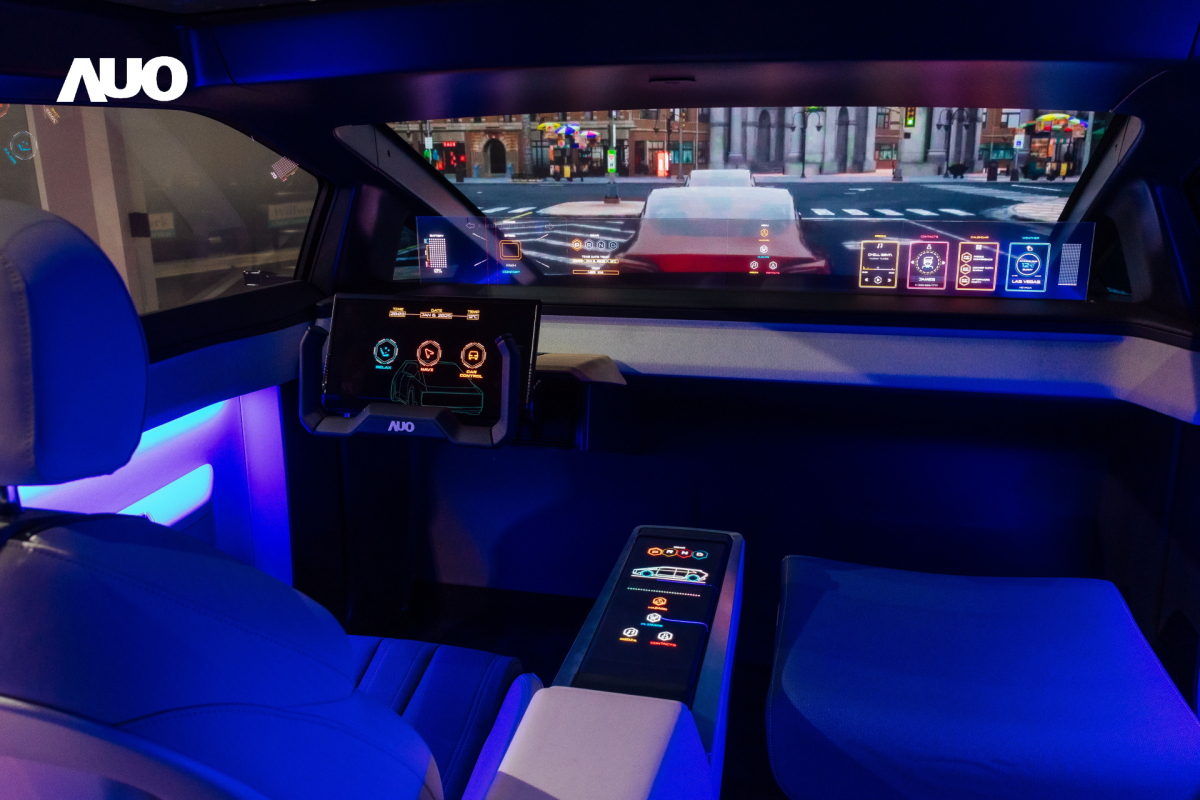 「友達智慧座艙2025」以使用者體驗為核心，運用Micro LED顯示科技為基礎搭配AI創新應用，打造沉浸、互動的座艙體驗，獲得台灣精品銀質獎