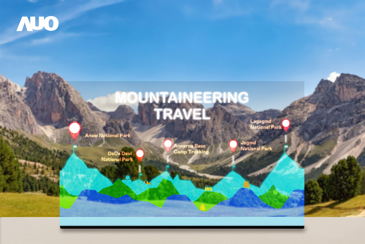 友達「177吋高透明度Micro LED顯示器」獲得台灣精品銀質獎，打破視野與空間的限制，適合應用於智慧零售、文物展示、創新廣告與智慧移動等場域