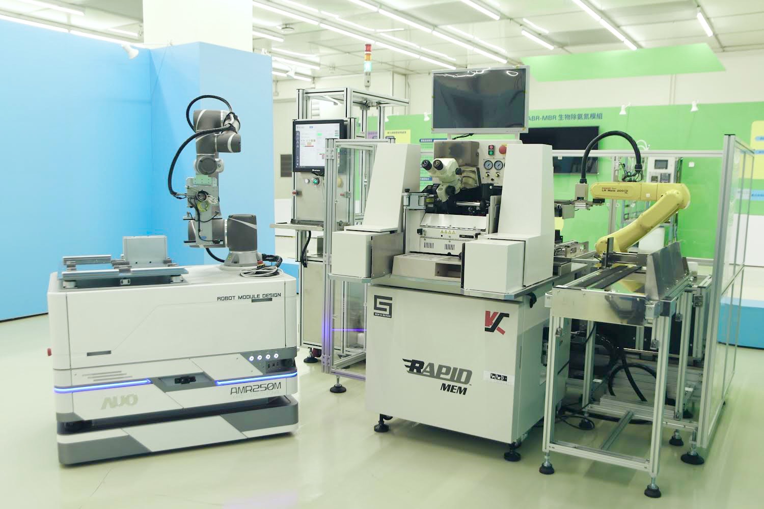 友達數位攜手半導體設備大廠K&S及夥伴樂宇精密，針對半導體封裝場域痛點，提供iAMHS一站式解決方案，創造產能提升至少10%的效益