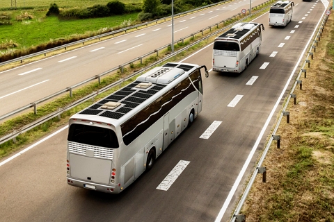 曲面牆、交通工具